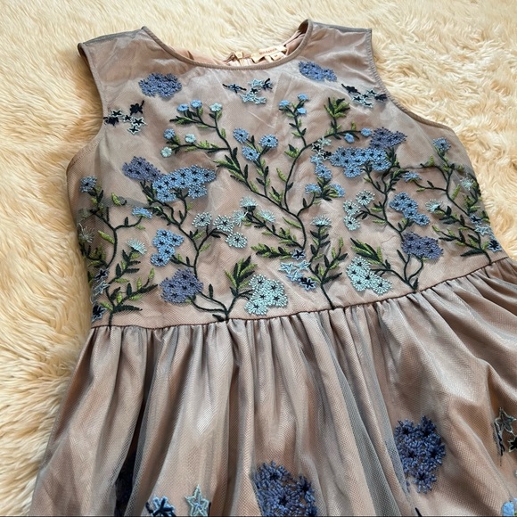 Sundance Forget Me Not Embroidered Dress - Size Medium - Picture 4 of 8